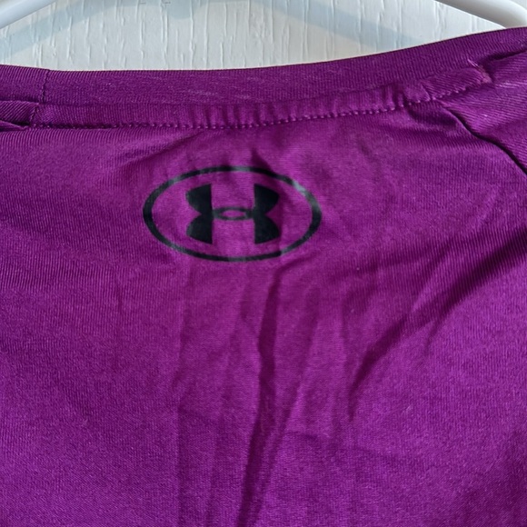 Men’s Under Armour Small “The Tech Tee” Purple T-shirt - Picture 5 of 5